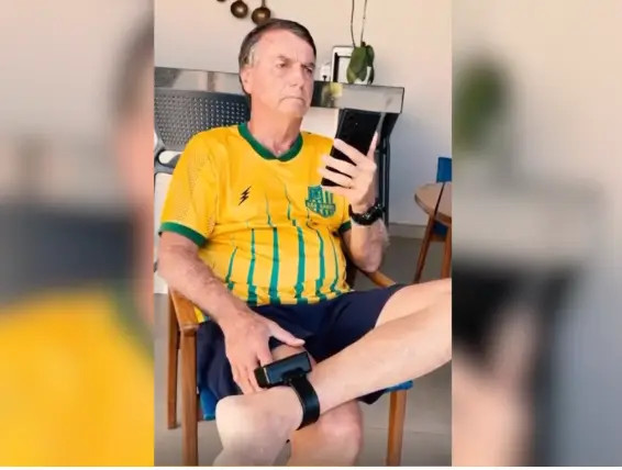 Capitão Tornozeleira. Foto/reprodução.
