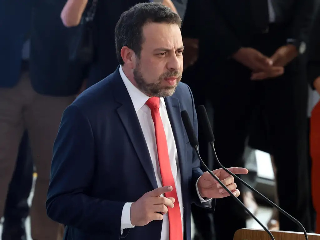 Guilherme Boulos, Secretário-Geral da Presidência da República. Foto: Valter Campanato/Agência Brasil.