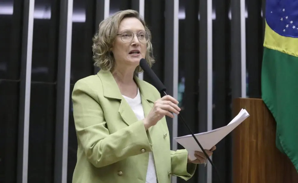 Deputada Maria do Rosário (PT-RS) é autora do PL que prevê mais fiscalização sobre dinheiro do Fundeb. Foto: Kayo Magalhães / Câmara dos Deputados.