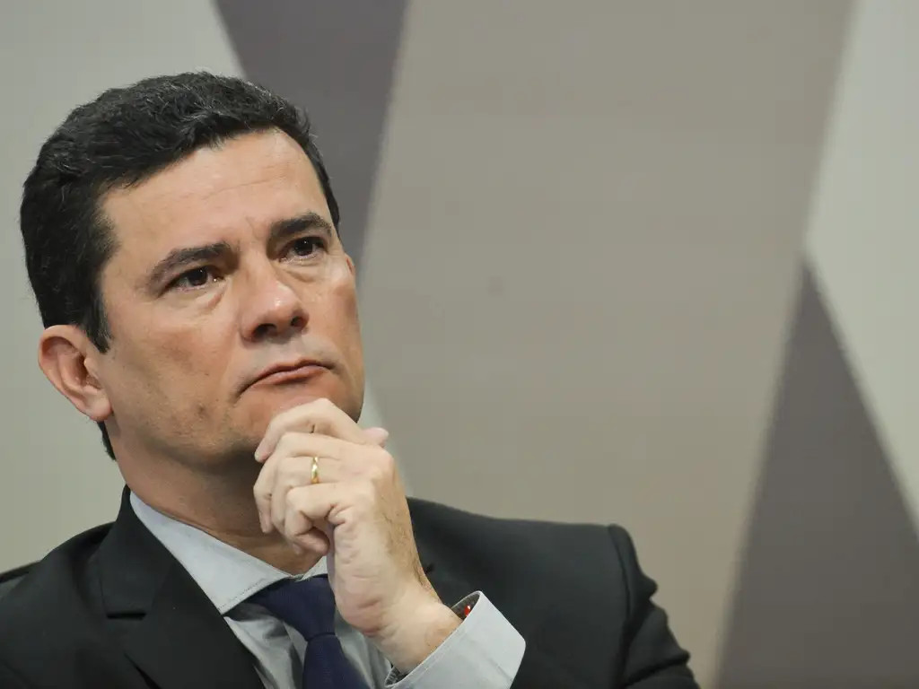Senador Sérgio Moro, mais conhecido como "juiz ladrão". Foto: Marcelo Camargo/Agência Brasil.