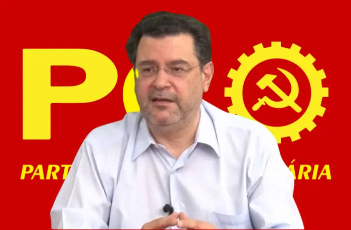 Rui Costa Pimenta, presidente nacional do Partido da Causa Operária (PCO). Foto/reprodução.