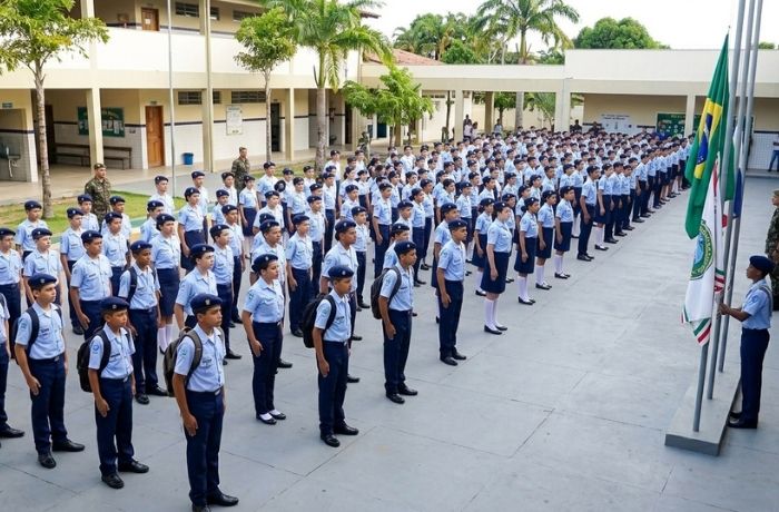 Escolas militares.