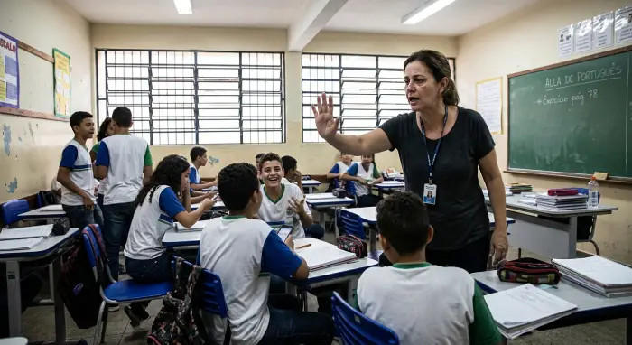 indisciplina alunos