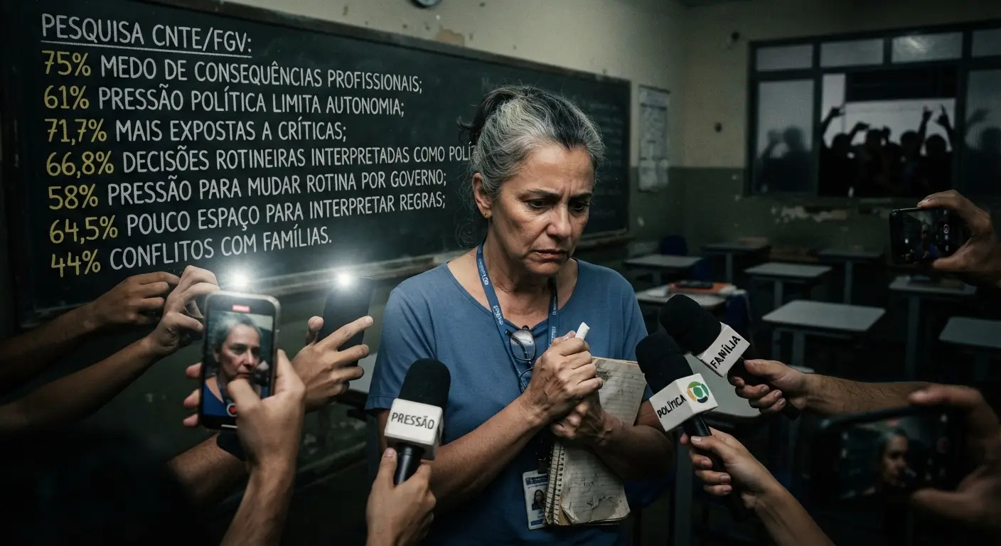 violência contra professores nas escolas