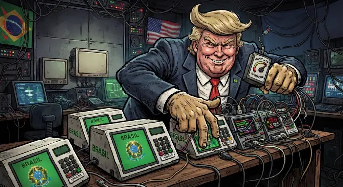 trump manipula eleições brasil